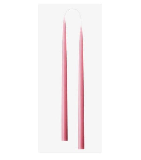 10" Pastel Rosa Taper Candles (Set of 2) - Candle - Twilight Collection