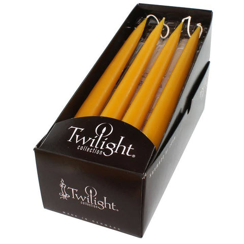 10" Yellow Honey Taper Candles (Set of 2) - Candle - Twilight Collection
