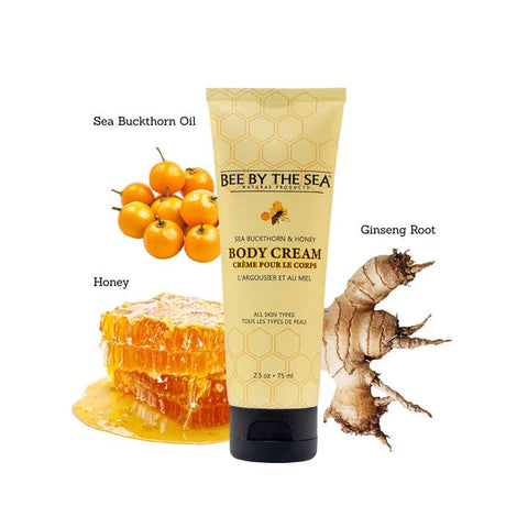 Bee by the Sea Honey Body Cream 75 ml travel tube