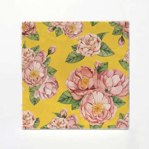 Antique Flowers Coaster - Coaster - Versatile Coasters