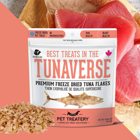 Best Treats in the Tunaverse Tuna Flakes - Dog Food - The Granville Island Pet Treatery