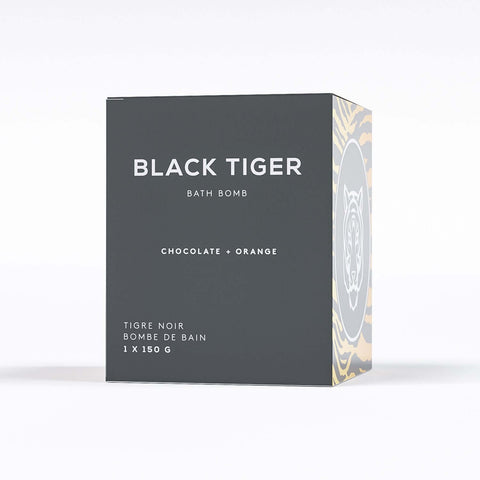 Black Tiger Bath Bomb - Bath Bomb - Bare Skin Bar