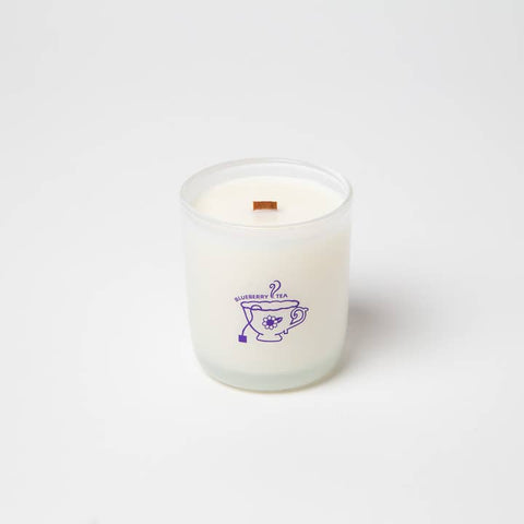 Blueberry Tea Candle - Candle - Milk Jar