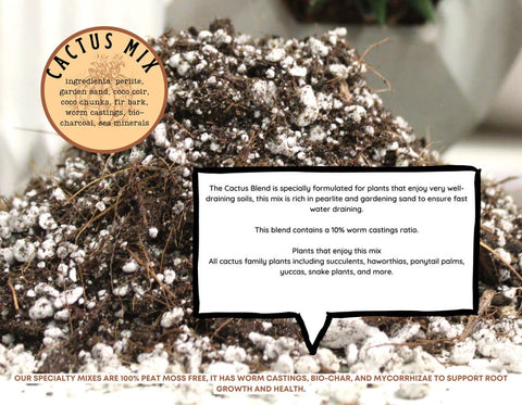 Cactus Blend - Potting Soil For Indoor Plants - Soil - Maya Growing Mediums