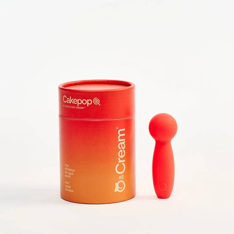 Cakepop - Mini Wand - Body Oil - Peach and Cream
