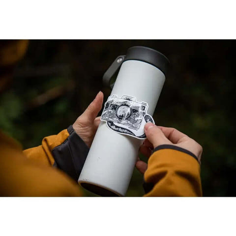 Camera Sticker - Sticker - Mountain Mornings