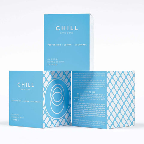 Chill Bath Bomb - Bath Bomb - Bare Skin Bar