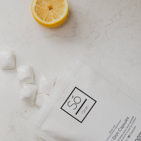 Citrus Dish Capsules - Dishwasher Detergent - So Luxury
