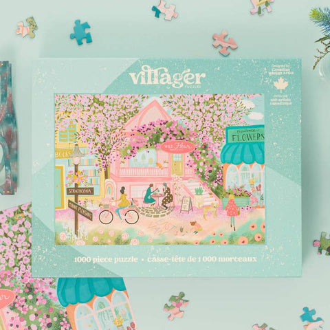 City in Bloom 1000 - Piece Puzzle - Puzzle - Villager Puzzles