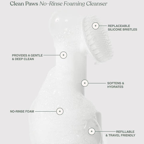Clean Paws No - Rinse Foaming Cleanser - Pet - Dandylion
