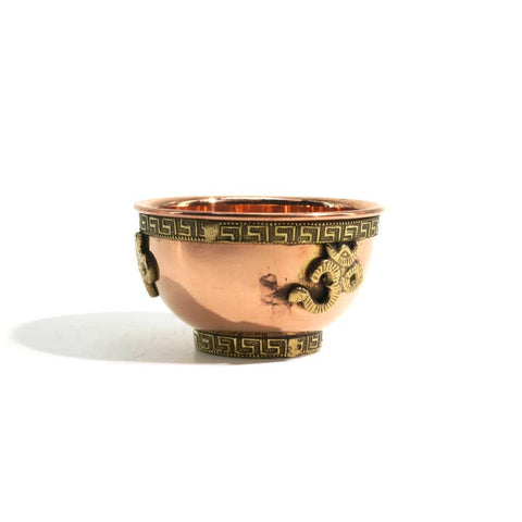 Copper Offering Bowl - Sage - The Local Boom Gift Shop