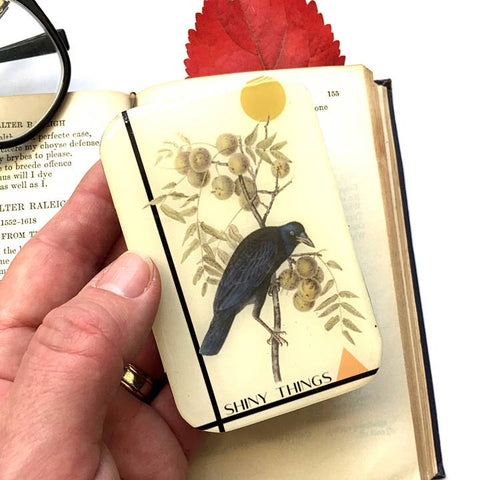 Crow Shiny Things Tin - Craft - Firefly Notes
