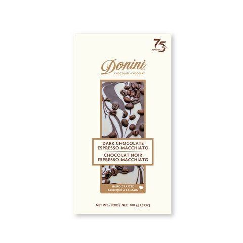 Donini 72% Espresso Macchiato Dark Chocolate Bar - Chocolate - Donini Chocolate