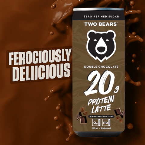 Double Chocolate 20g Protein Latte - Coffee - Two Bears