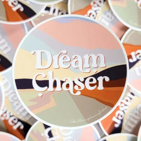 Dream Chaser Sticker - Sticker - Bellamy Home Studio