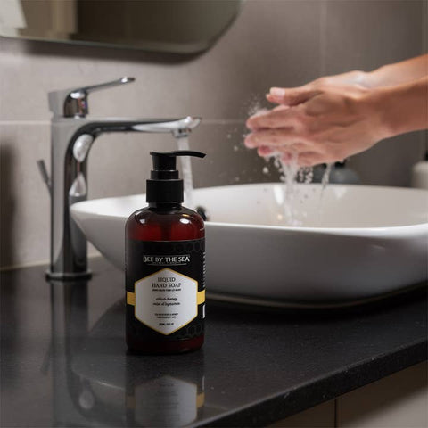 Canadian citrus and honey liquid hand soap by Bee by the Sea