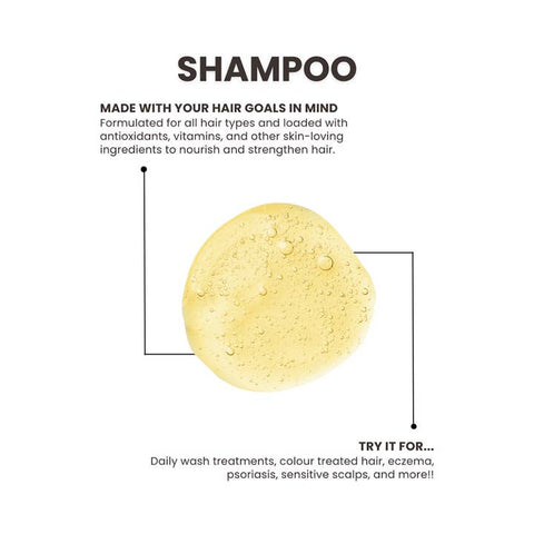 Bee by the Sea shampoo for all hair types and colour-treated hair