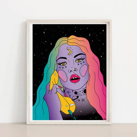 Earth Called Art Print - Art Print - Meli TheLover