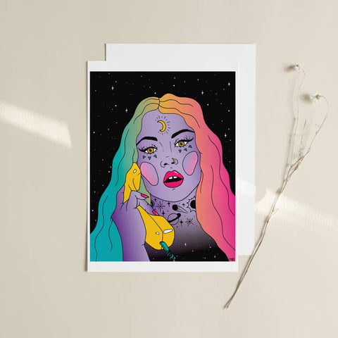 Earth Called Art Print - Art Print - Meli TheLover
