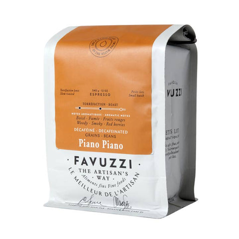 Espresso Piano Piano Decaffeinated Coffee Beans - Coffee - Favuzzi Foods