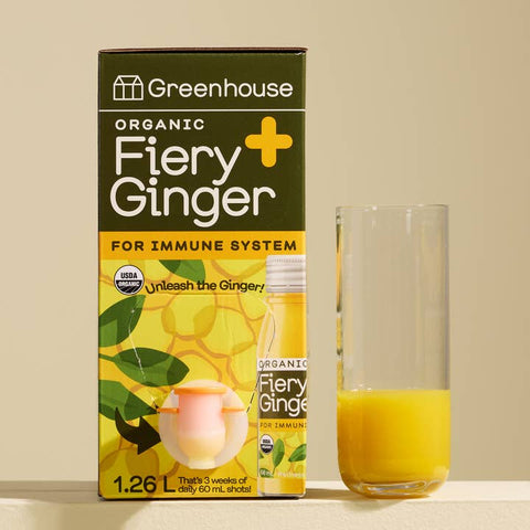 Fiery Ginger Organic Wellness Shot - Drink - Greenhouse