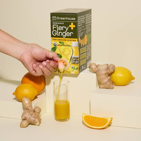 Fiery Ginger Organic Wellness Shot - Drink - Greenhouse