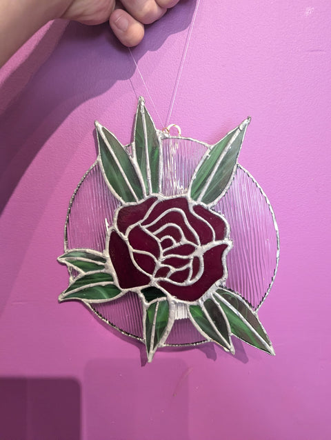 Flowers Stained Glass Ornaments - Craft - The Local Boom Gift Shop
