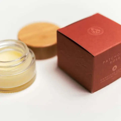 Ganesha's Garden Patchouli Rose Solid Perfume - Perfume - Between Heaven & Earth