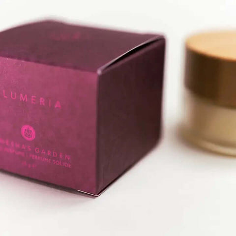 Ganesha's Garden Plumeria Solid Perfume - Perfume - Between Heaven & Earth