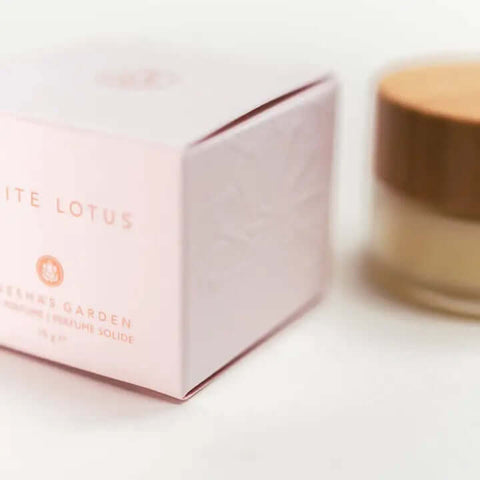 Ganesha's Garden White Lotus Solid Perfume - Perfume - Between Heaven & Earth
