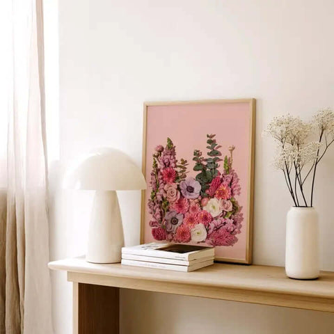 Gemma Elegant Floral Photography Art Print - Art Print - Still Wild