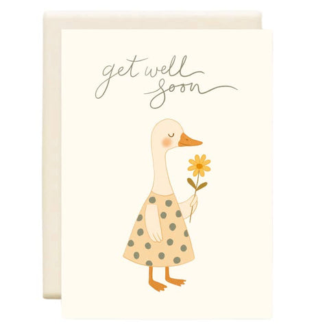 Get Well Soon | Sympathy Greeting Card - Greeting Card - Inkwell Cards