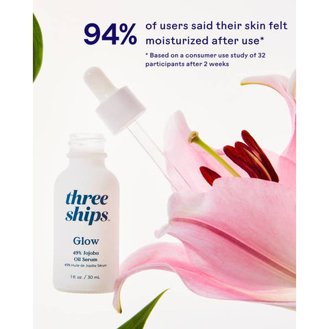 Glow 49% Jojoba Oil Serum - Facial Oil - Three Ships Beauty