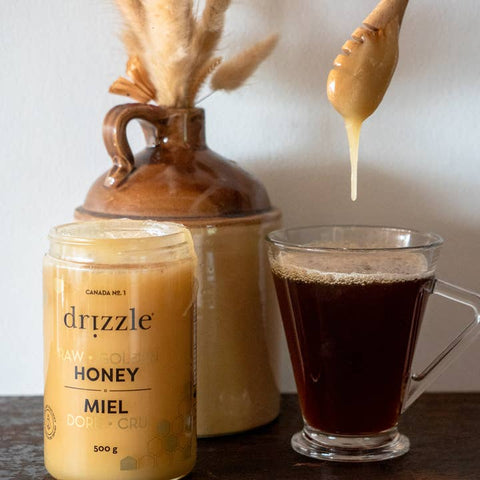 Golden Raw Honey - Honey - Drizzle