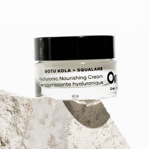 Gotu Kola + Squalane Hyaluronic Nourishing Cream - Facial Lotion - Om Organics