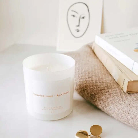 Home Series: Sandalwood + Lavender Candle - Candle - Brand & Iron
