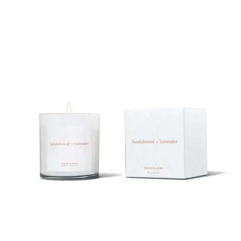 Home Series: Sandalwood + Lavender Candle - Candle - Brand & Iron