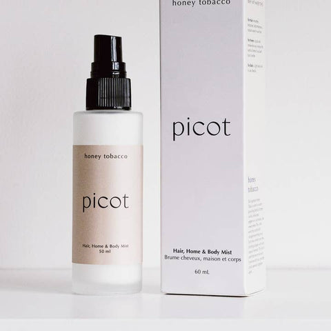 Honey Tobacco Hair, Home & Body Mist - Perfume - Picot