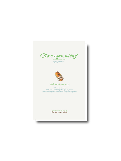 I’m So Happy You Were Bánh Card - Greeting Card - The Rice Paper Studio
