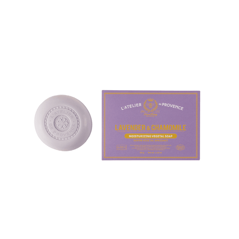 Lavender & Chamomile Moisturizing Vegetable Soap - Bar Soap - L'Atelier de Provence