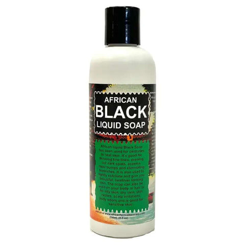 Liquid African Black Soap - Body Wash - African Fair Trade Society