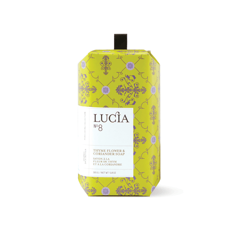 Lucia No.8 Thyme Flower & Coriander Bar Soap - Soap - Pure Living