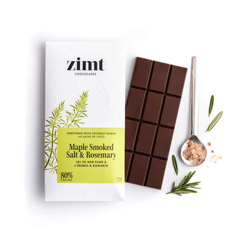 Maple Smoked Salt & Rosemary - Chocolate - Zimt Chocolate
