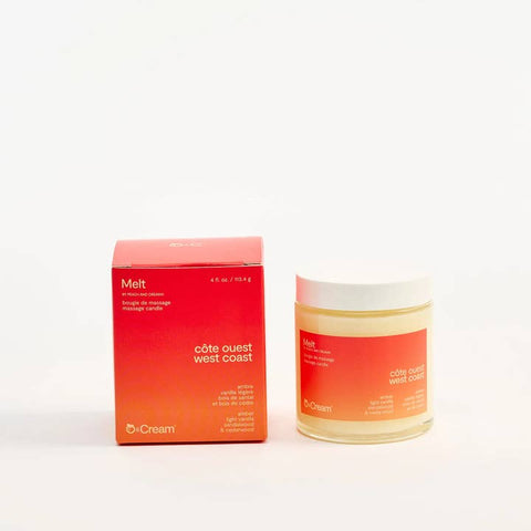 Melt - Massage Candle - candle - Peach and Cream