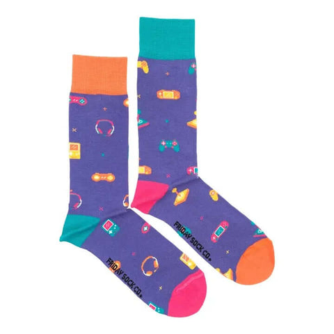 Men's Video Game Socks - Socks - Friday Sock Co.