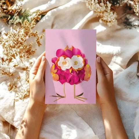 Molly Bird Floral Photography Greeting Card - Greeting Card - Still Wild