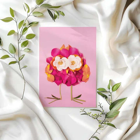 Molly Bird Floral Photography Greeting Card - Greeting Card - Still Wild