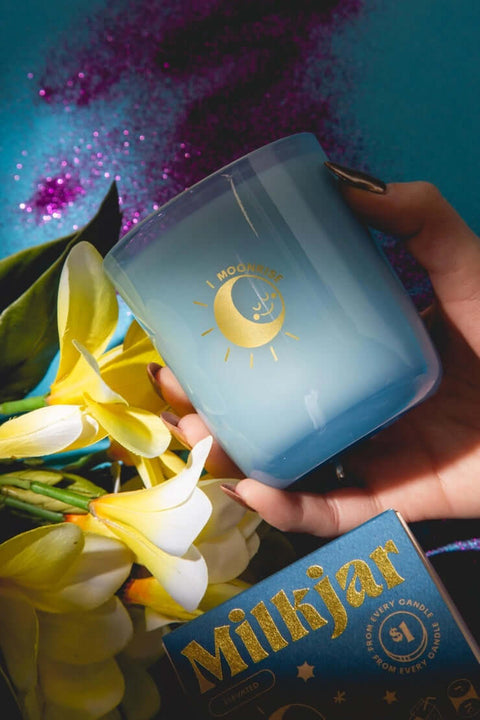 Moonrise Candle - Candle - Milk Jar