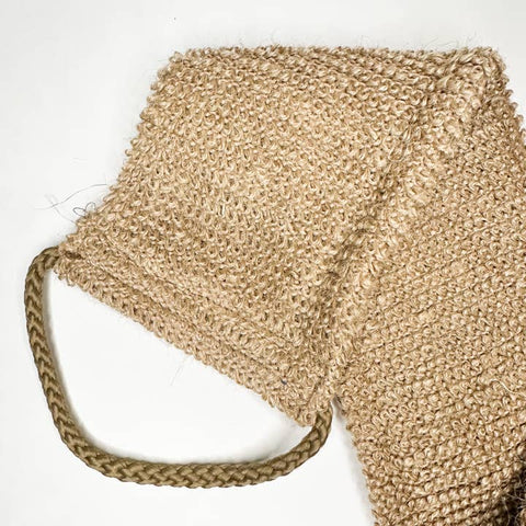 Natural Organic Jute Back Scrubber - Body Wash - The Local Boom Gift Shop
