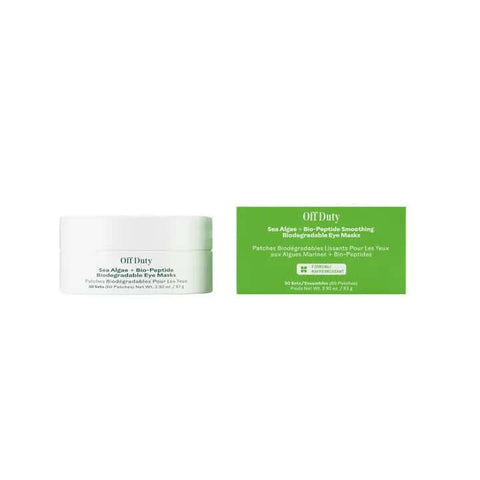 Off Duty Sea Algae + Bio - Peptide Eye Masks - Eye Serum - Three Ships Beauty